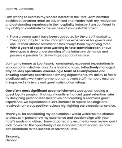 Creating a well-stuctured CV